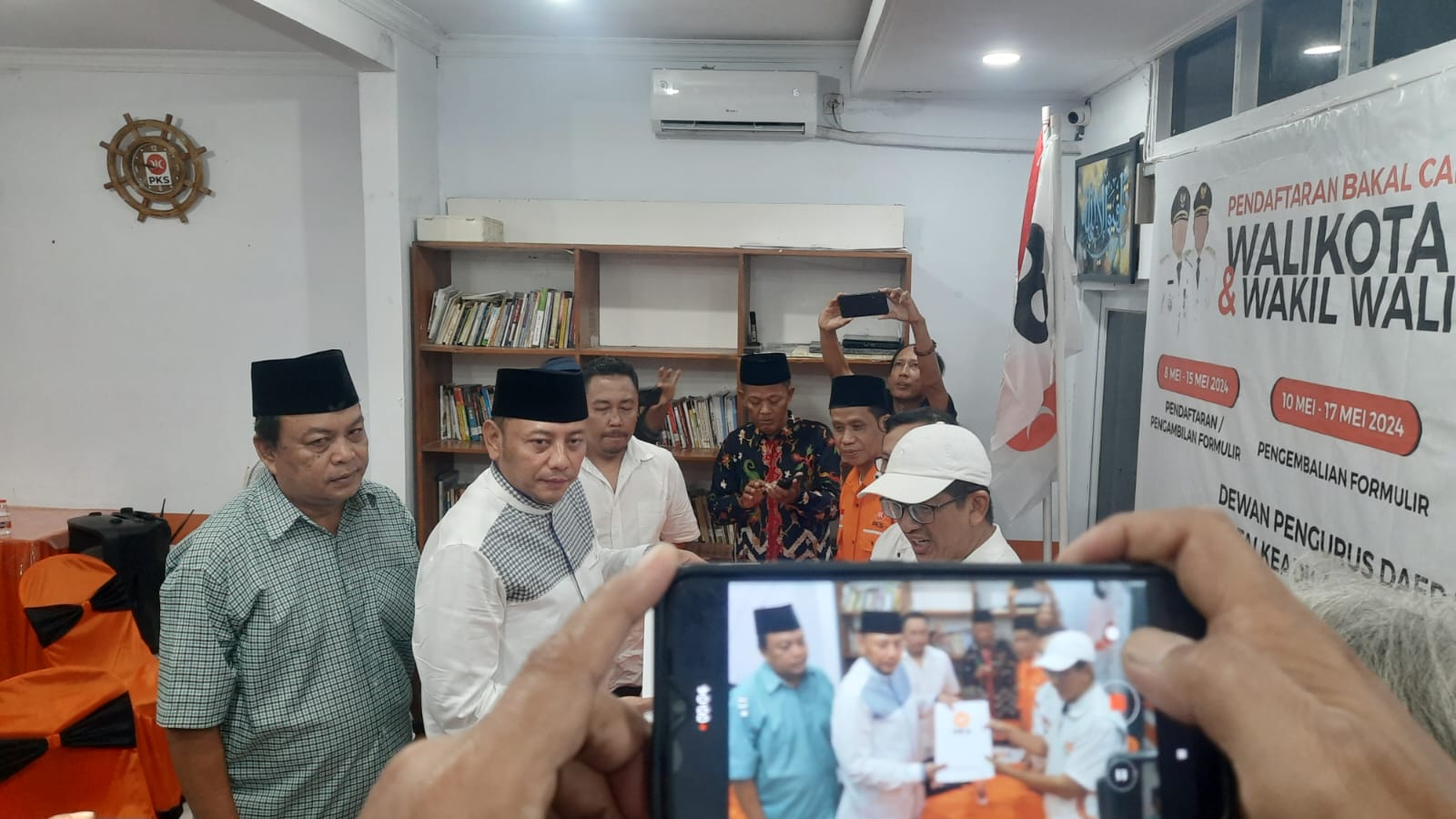 Walikota Tegal Periode 2019-2024 Dedy Yon Supriyono Ramaikan Bursa Penjaringan Bacalon di PKS