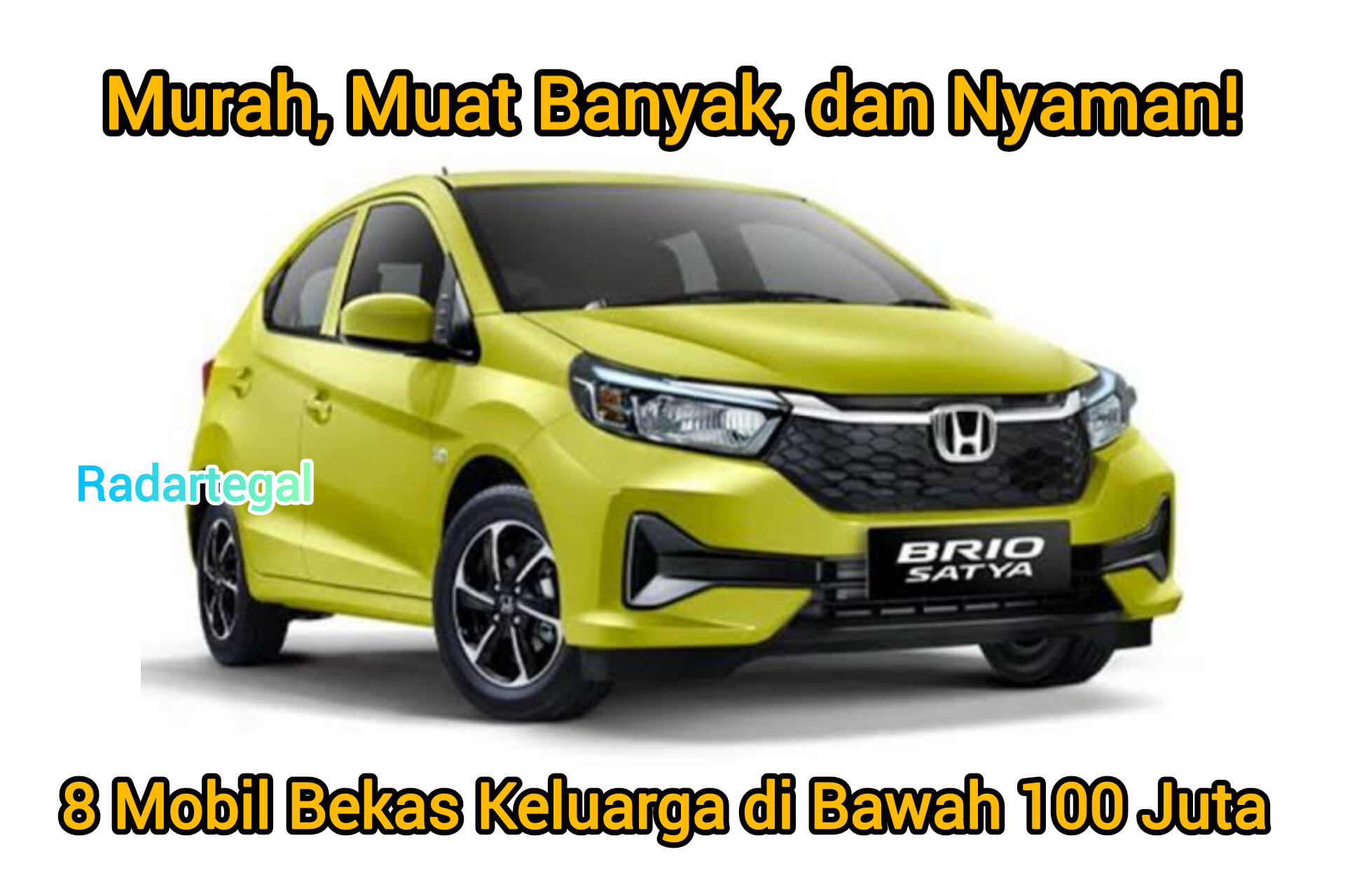 Murah Muat Banyak, dan Nyaman! 8 Mobil Bekas Keluarga di Bawah 100 Juta 