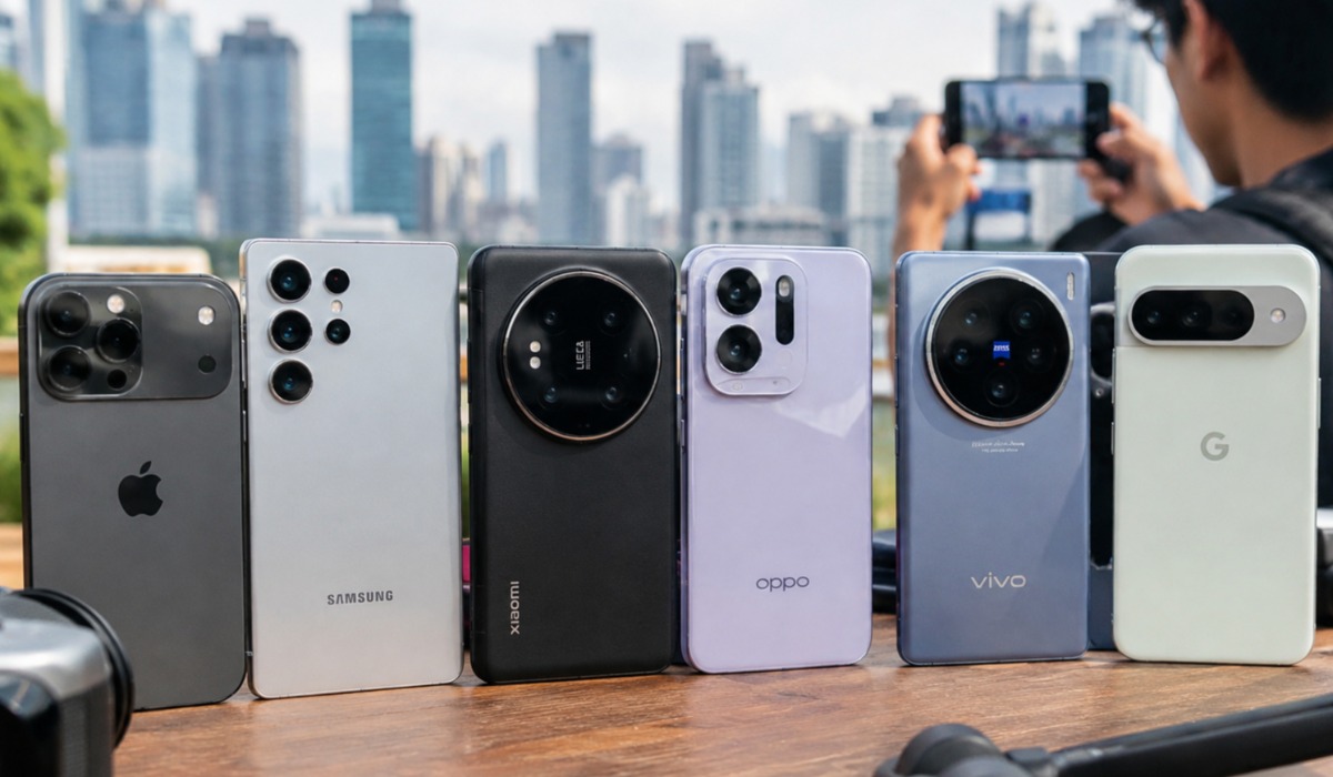7 HP Kamera Konten Kreator dengan Video Terbaik 2026