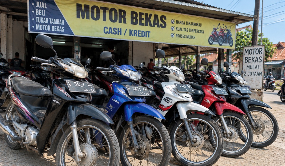 5 Motor Bebek Bekas Irit untuk Kerja Setiap Hari