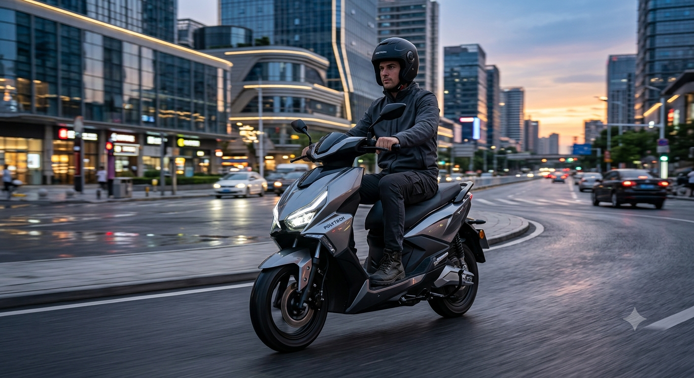 Polytron Fox 350 Meluncur, Motor Listrik Canggih Harga Terjangkau!