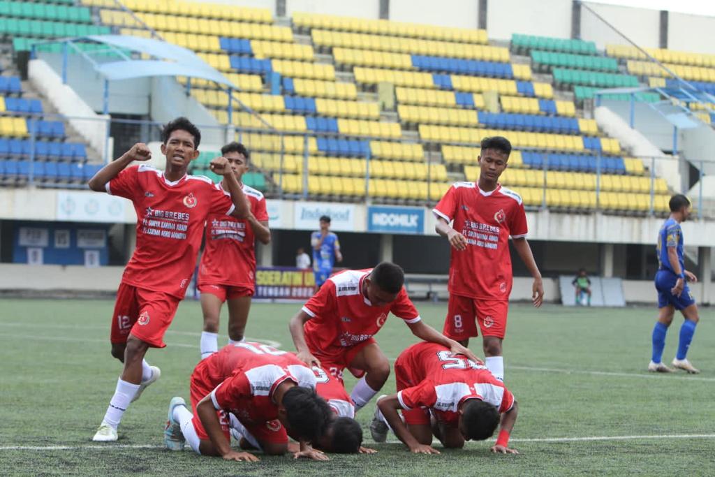 Persab Brebes U-17 Juara Piala Soeratin 2022 Zona Jateng Usai Gunduli PSD Demak 3-0 di Laga Final