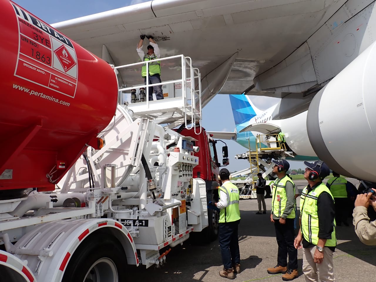 PT Pertamina Patra Niaga JBT Siagakan Pasokan Avtur untuk Hajj Flight di Bandara Adi Soemarmo  