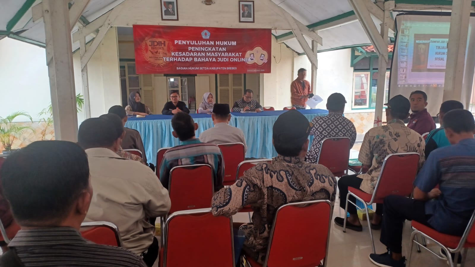 Kali Ini, Bagian Hukum Sosialisasi Bahaya Judol di Wilayah Pantura Brebes 