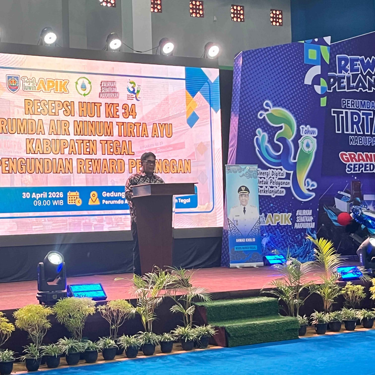 Wabup Tegal Dorong Transformasi Layanan Perumda Air Minum dan Target PAD