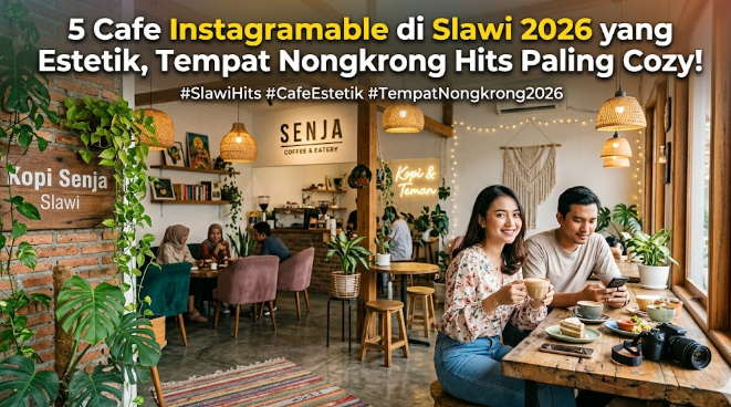 5 Cafe Instagramable di Slawi 2026 yang Estetik dan Ramah Banget buat WFC
