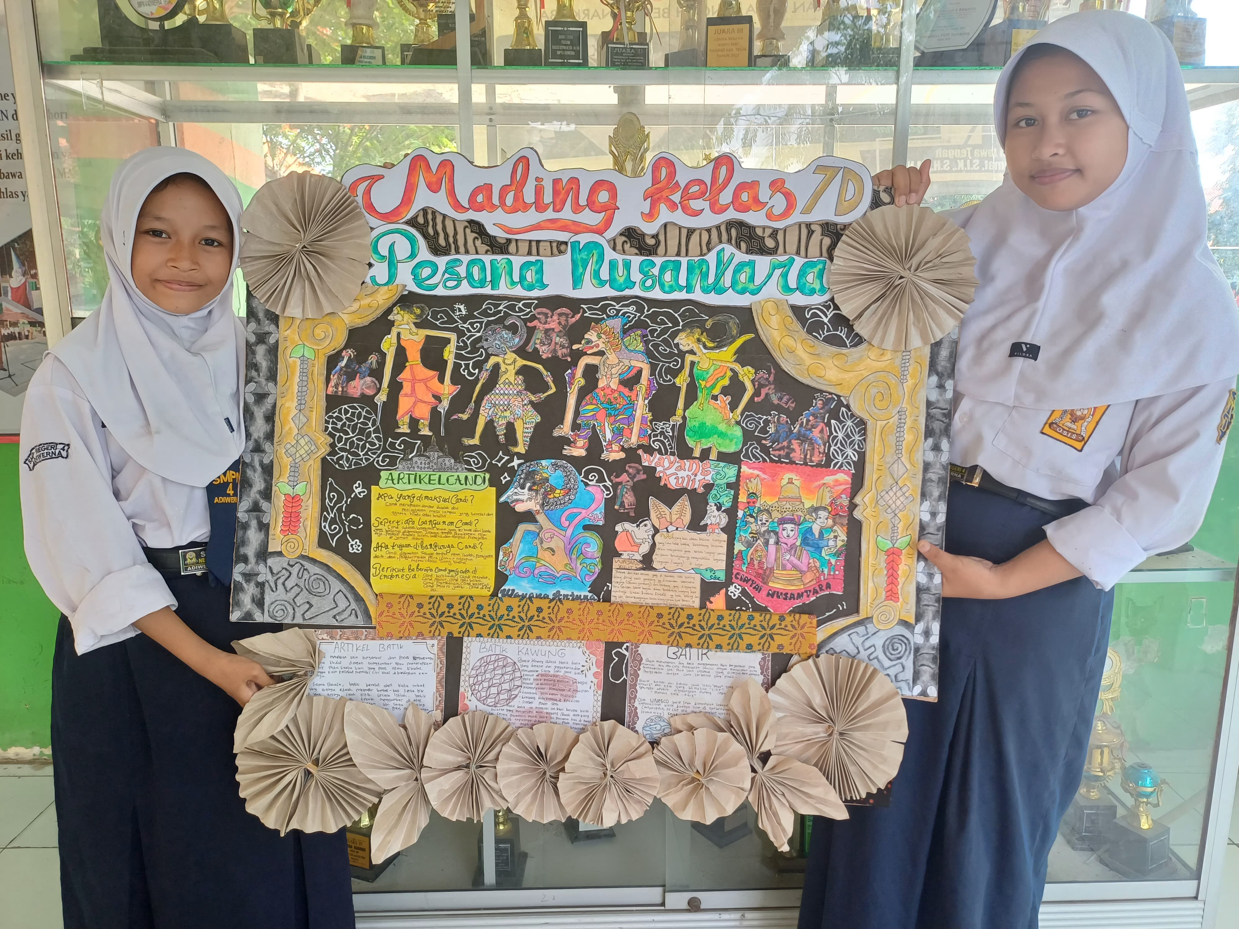 Tingkatkan Literasi, SMPN 4 Adiwerna Gelar Lomba Mading Antarkelas