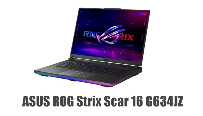 ASUS ROG Strix Scar 16 G634JZ Memorinya Bongsor hingga 2 TB, Berikut Spesifikasi Lengkapnya