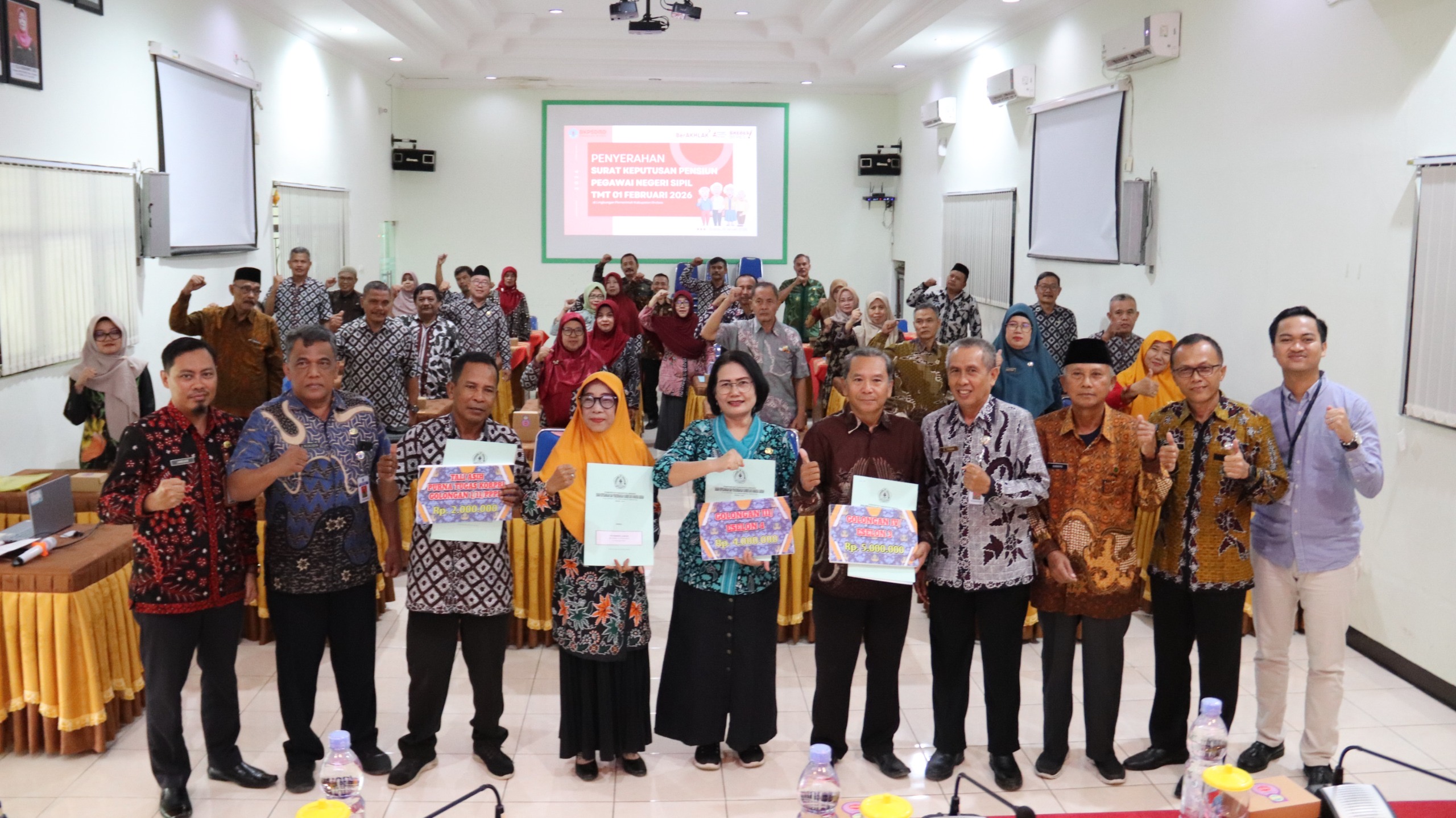 35 ASN di Brebes Masuk Purna Tugas, Bupati Pesan Ini