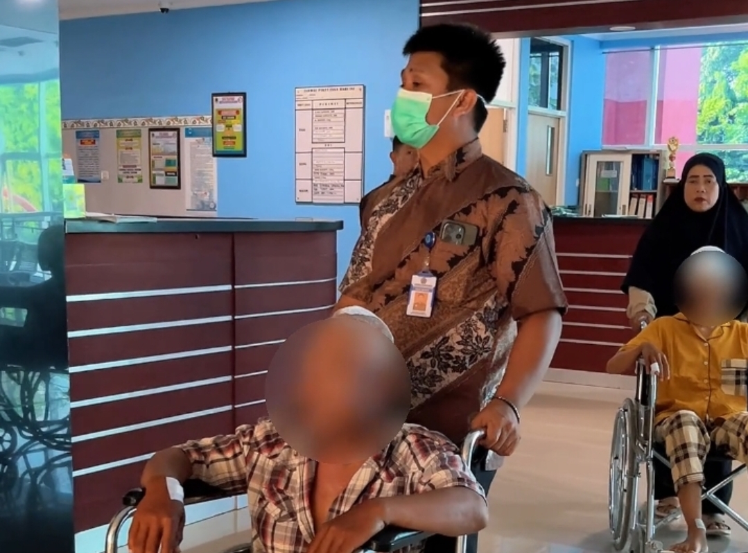 4 Korban Pembacokan di Brebes Pulang dari RSUD, Pemkab Fasilitasi Biaya Pengobatan