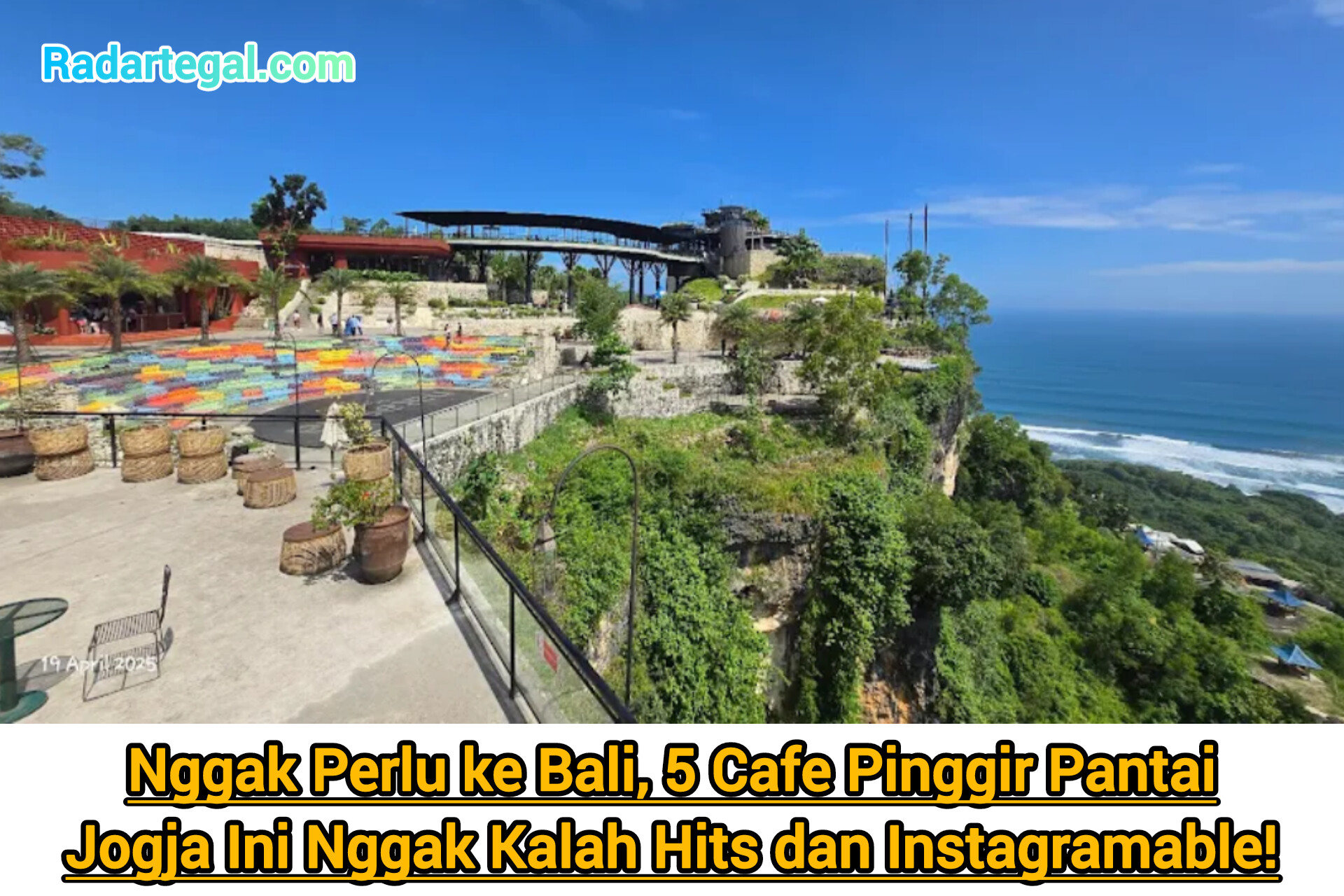 Nggak Perlu ke Bali, 5 Cafe Pinggir Pantai Jogja Ini Nggak Kalah Hits dan Instagramable!