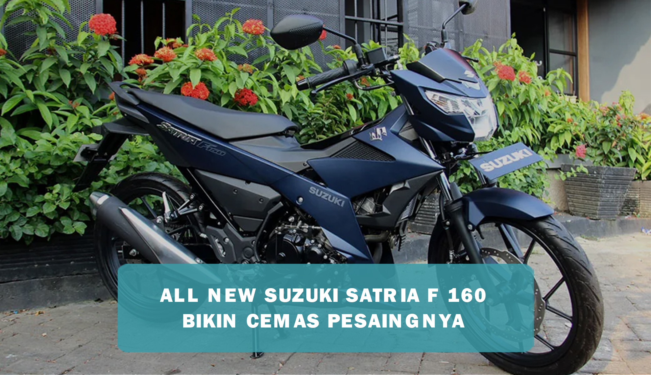 All New Suzuki Satria F 160 cc Peformanya Bikin Khawatir MX King, Bakal Jadi Motor Bebek Racing Andalan Nih