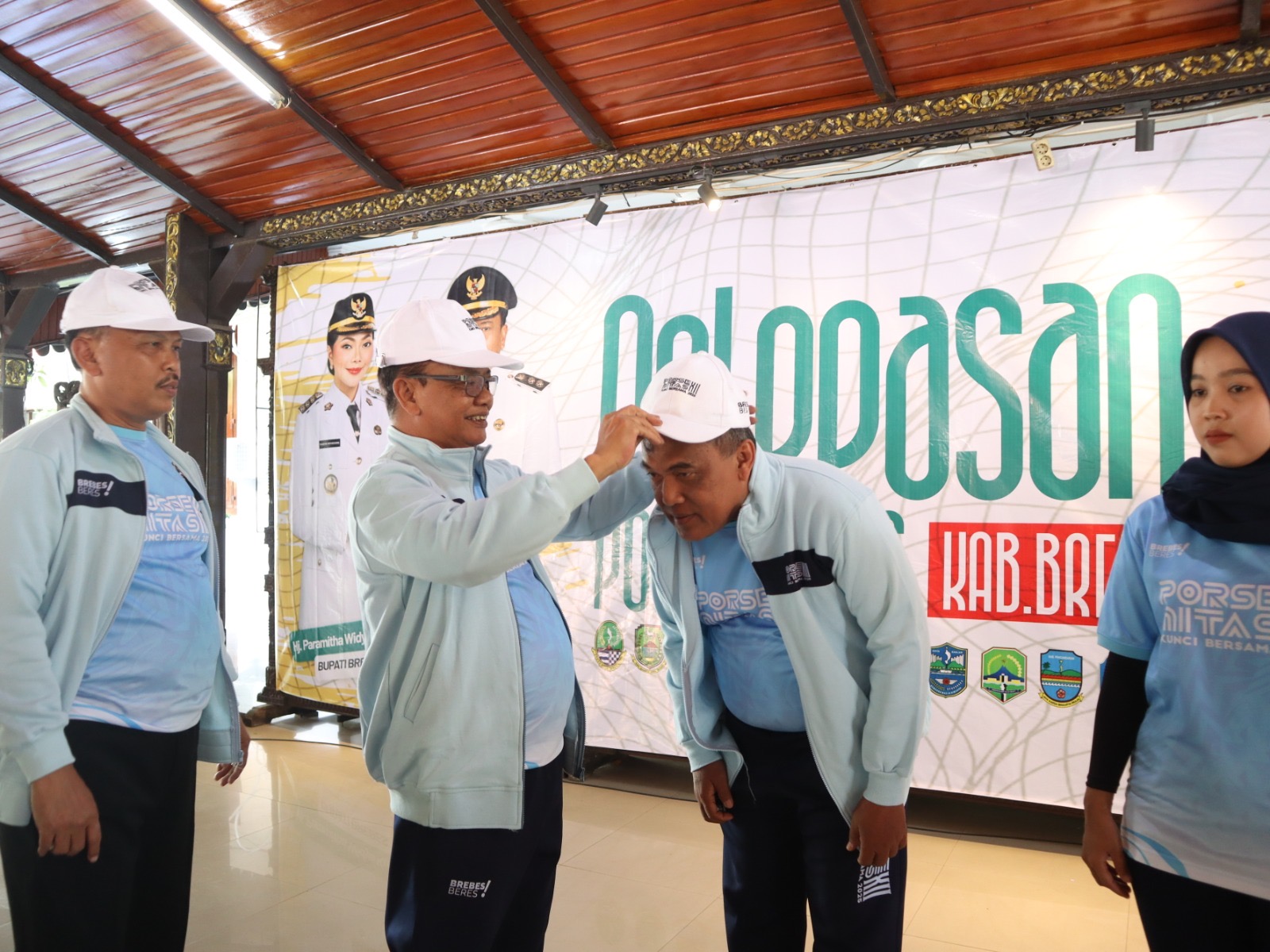 Lepas Atlet Porsenitas, Wakil Bupati Brebes Pesan Ini 