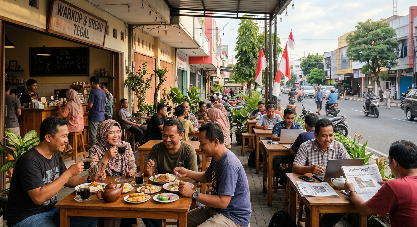 Tempat Ngopi dan Sarapan Enak di Tegal Paling Hits