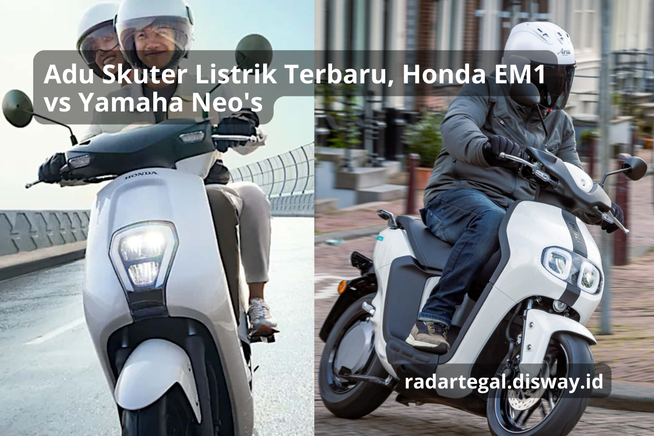Adu Skuter Listrik Terbaru, Honda EM1 vs Yamaha Neo's, Mana yang Terbaik?