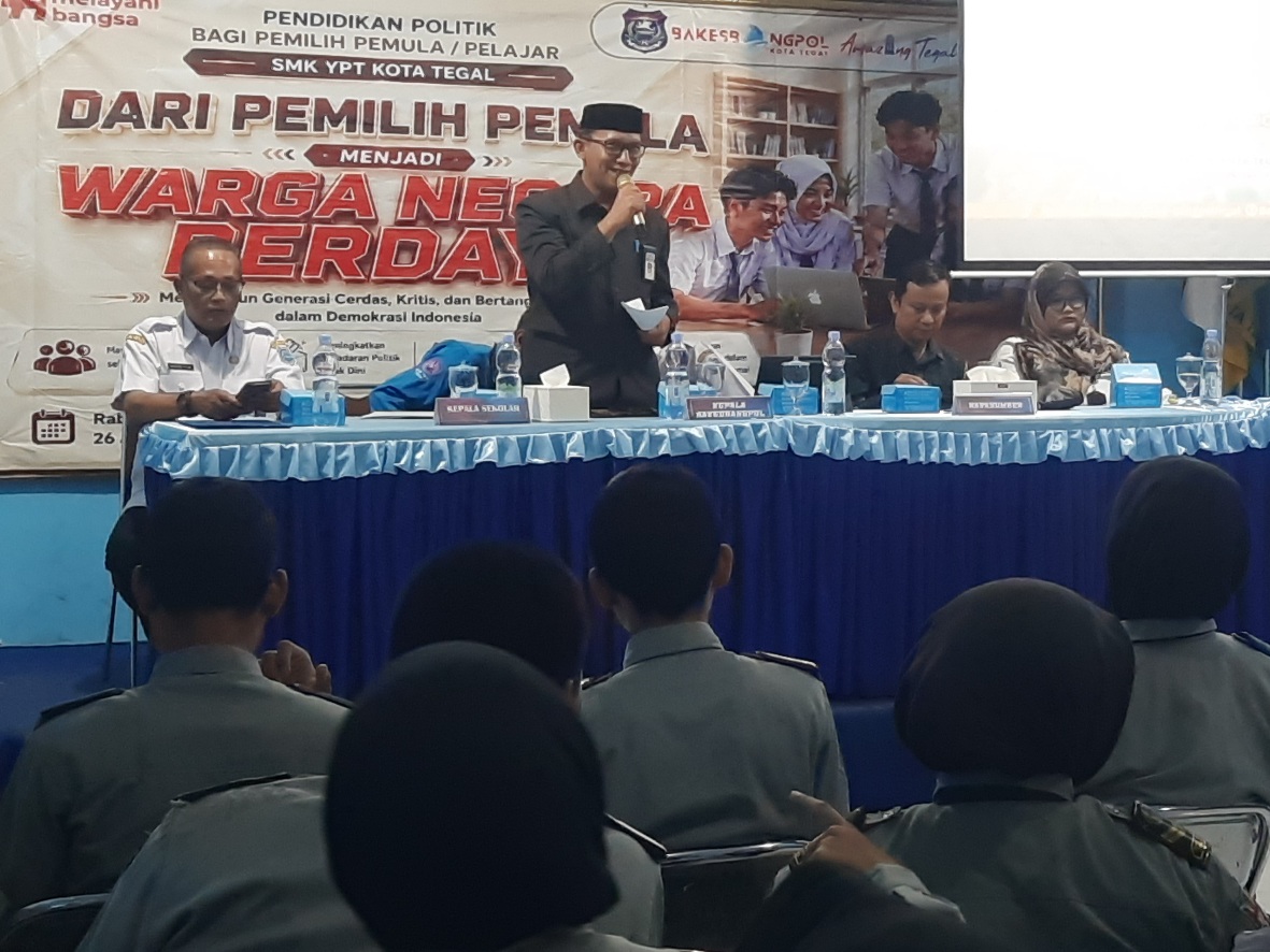 Pemilih Pemula di Tegal Didorong Jadi Warga Negara Berdaya