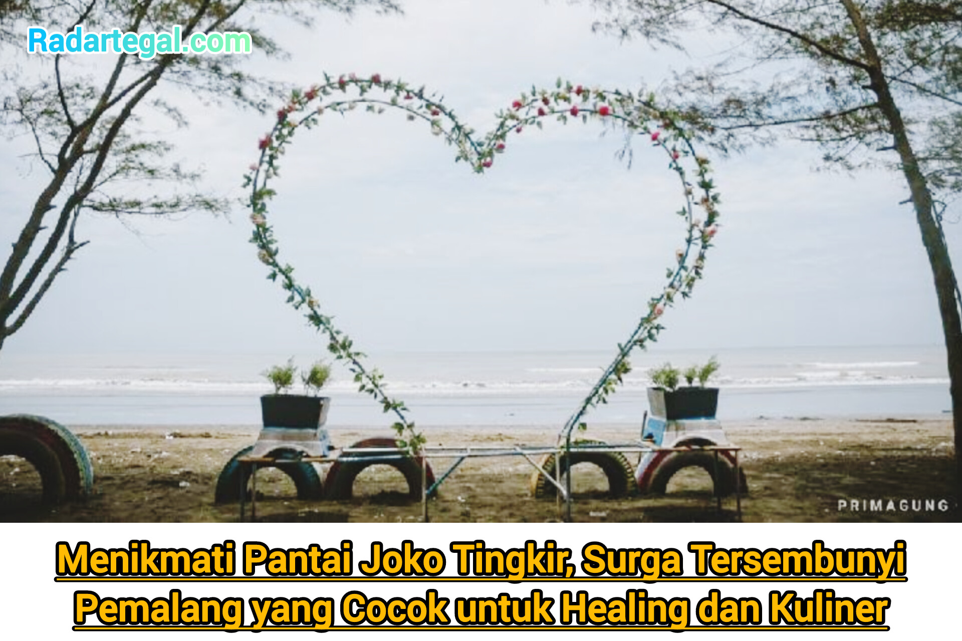 Menikmati Indahnya Pantai Joko Tingkir Pemalang, Surga Tersembunyi yang Cocok untuk Healing dan Kuliner