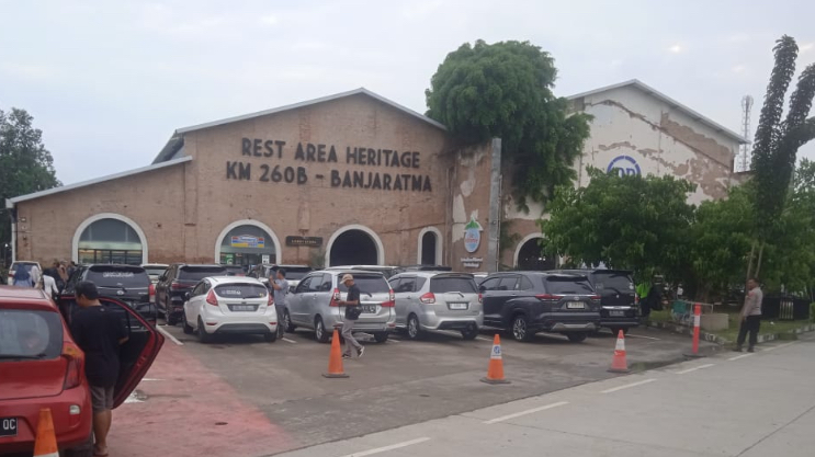 Jauh dari Kesan Horor, Rest Area Heritage 260B Banjaratma Brebes Malah Jadi Idola Pemudik untuk Rehat