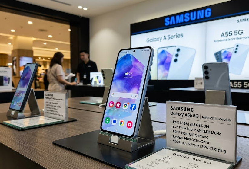 3 Hp Samsung Galaxy A Series RAM 12 GB Terbaik 2026, Performa Ngebut untuk Gaming dan Multitasking