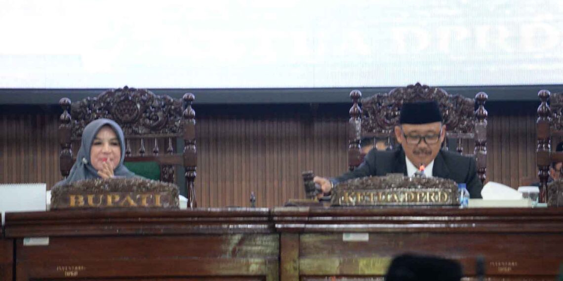 DPRD Kabupaten Tegal Gelar Paripurna Laporan Hasil Reses Masa Persidangan I Tahun Sidang 2024