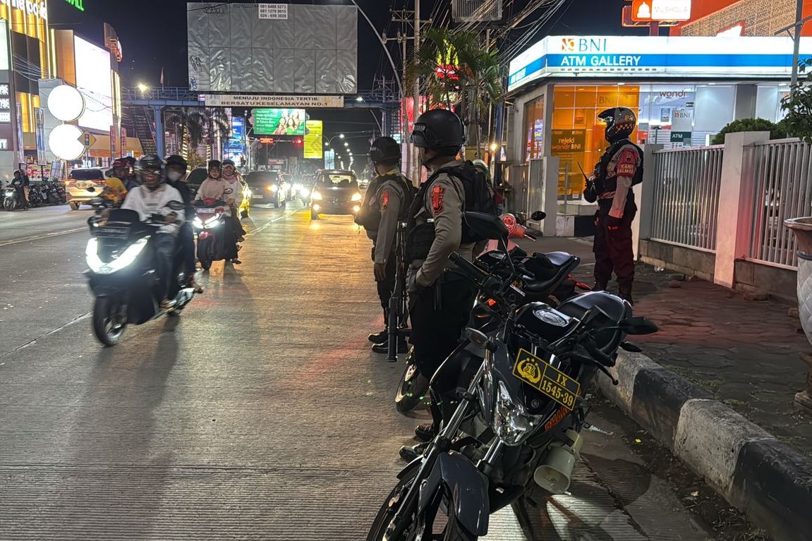 Perketat Pengamanan Natal di Tegal, Polisi Gelar Patroli 24 Jam