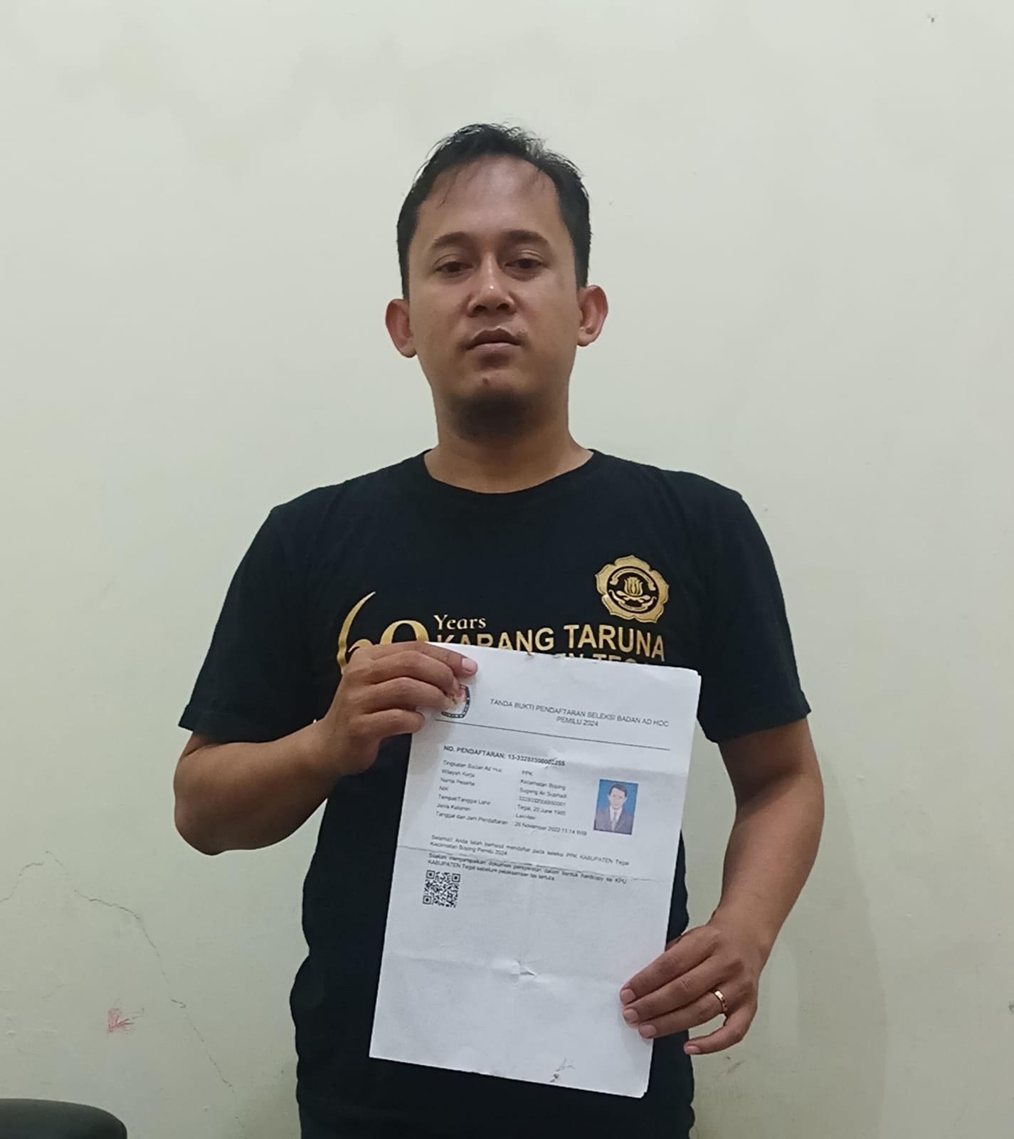 Peserta Seleksi Calon PPK Bojong Mengadu ke KPU Kabupaten Tegal