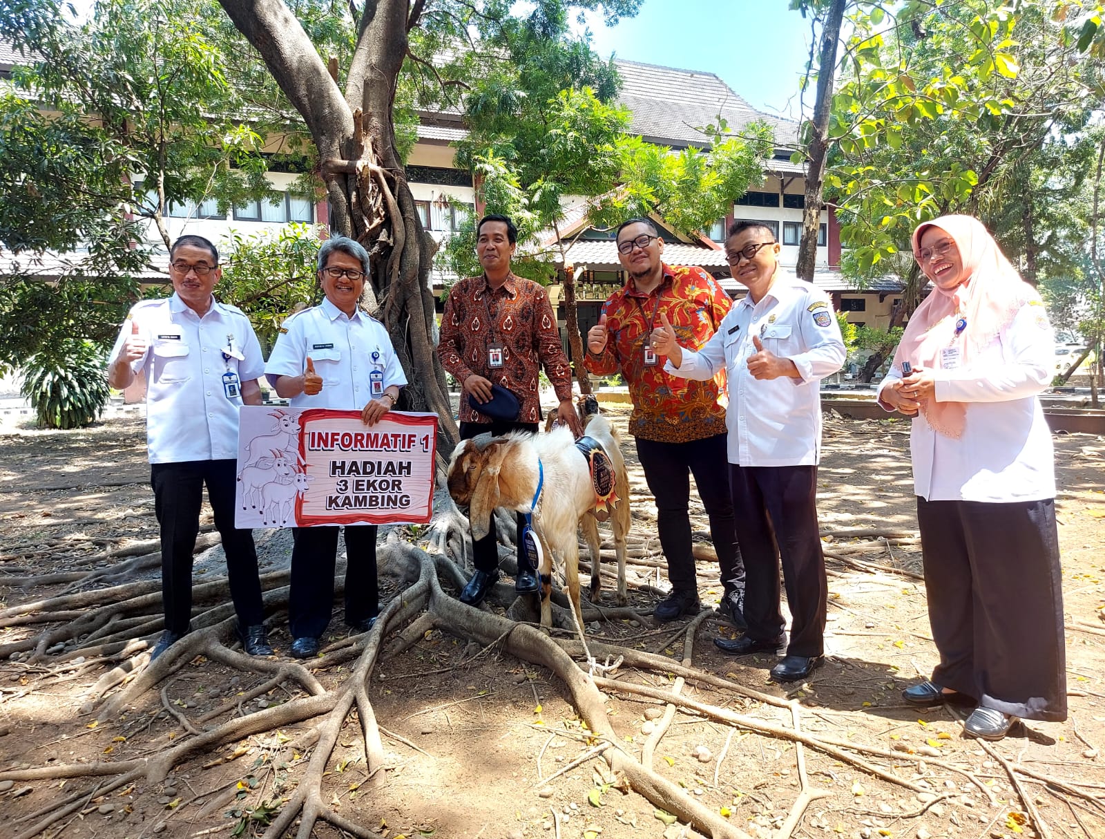 KIP Award Kabupaten Tegal 2023, 4 Badan Publik Dapat Hadiah Kambing