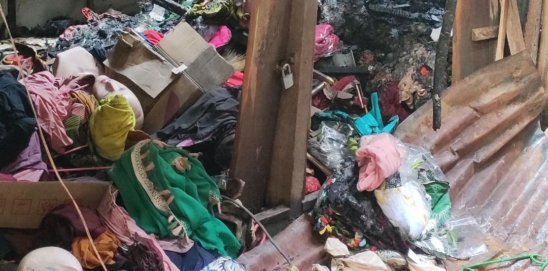 Cerita Pemilik Kios di Losari yang Terbakar, 'Saya Lagi Ikut Acara Maulid Nabi'