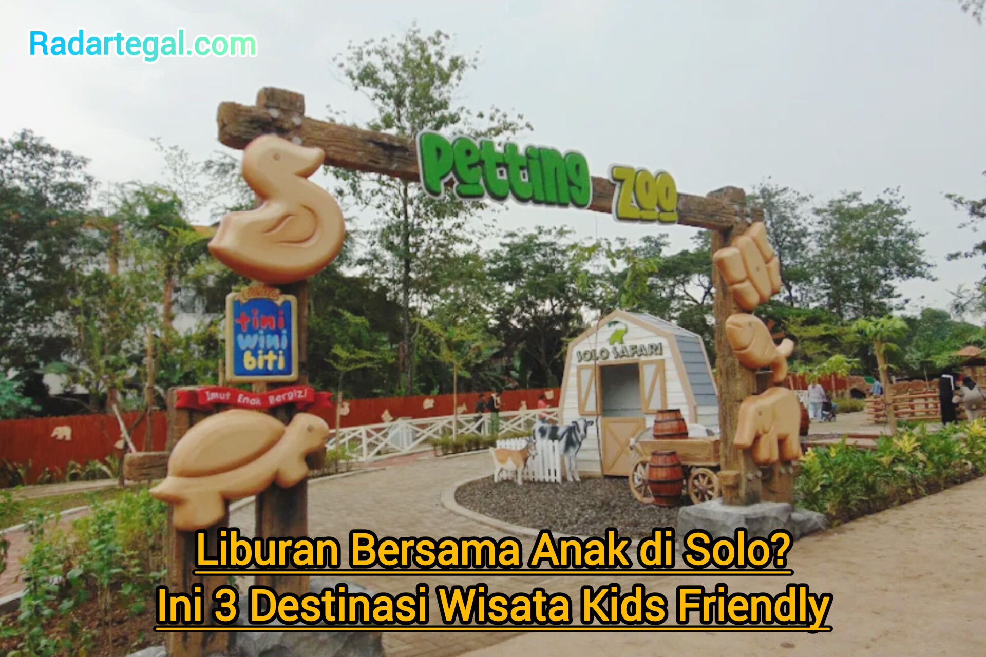 Liburan Bersama Anak di Solo? Ini 3 Destinasi Wisata Kids Friendly