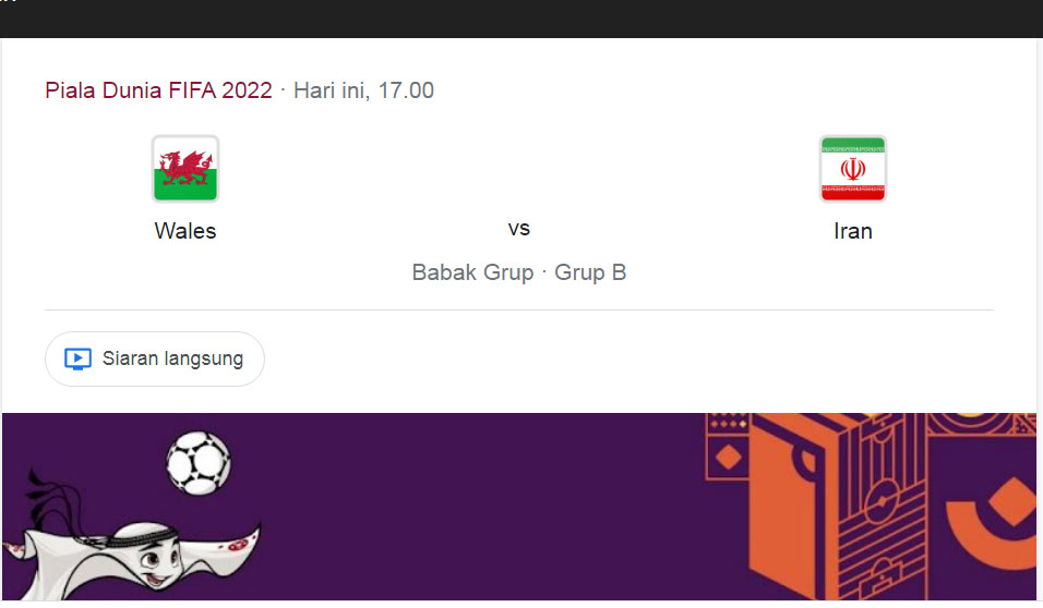 Jadwal Piala Dunia 2022 Hari Ini Wales vs Iran: Asa Meraih Kemenangan Perdana
