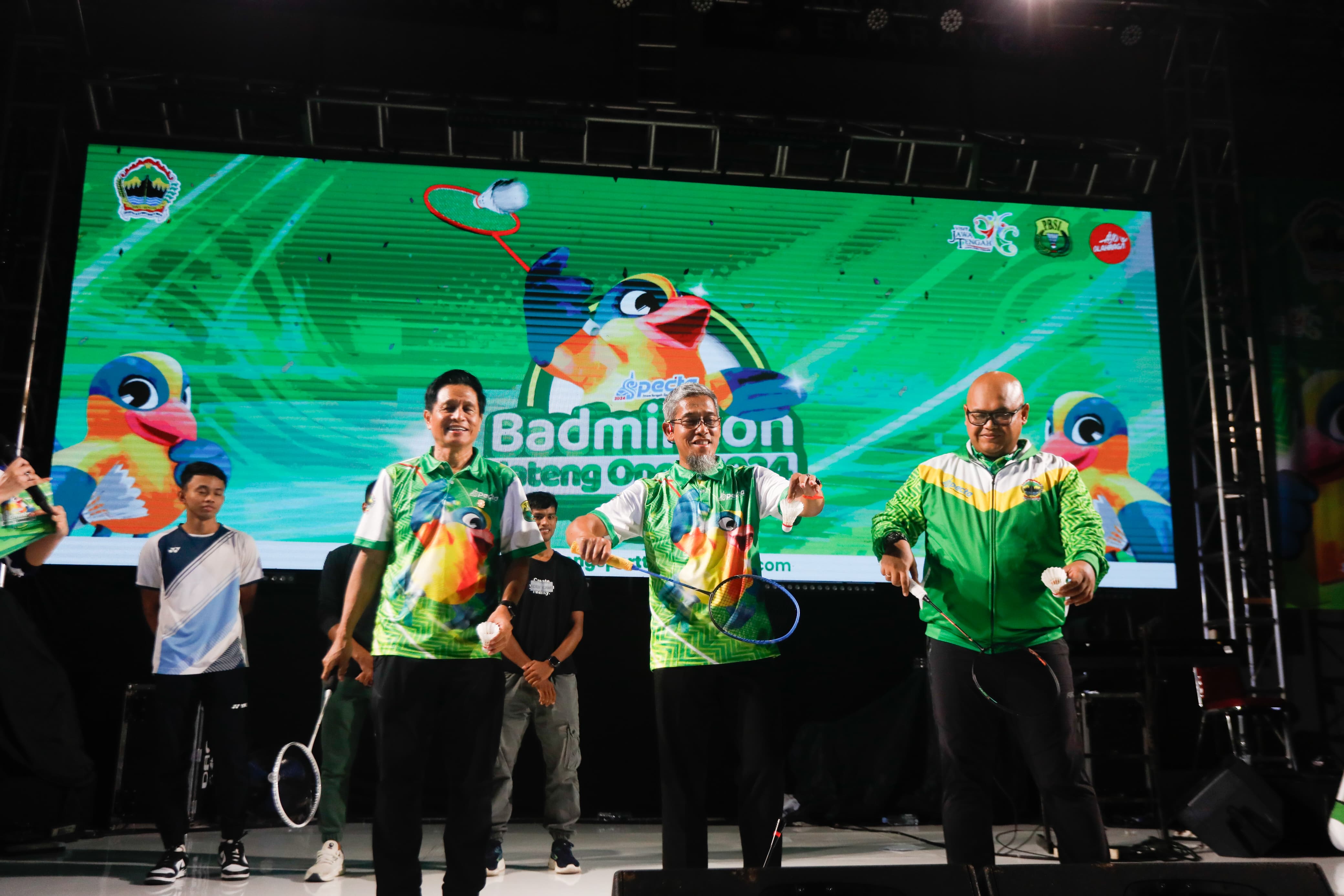 Specta Badminton Jateng Open 2024 Resmi Dibuka, 296 Atlet Nasional dan Mancanegara Ambil Bagian   