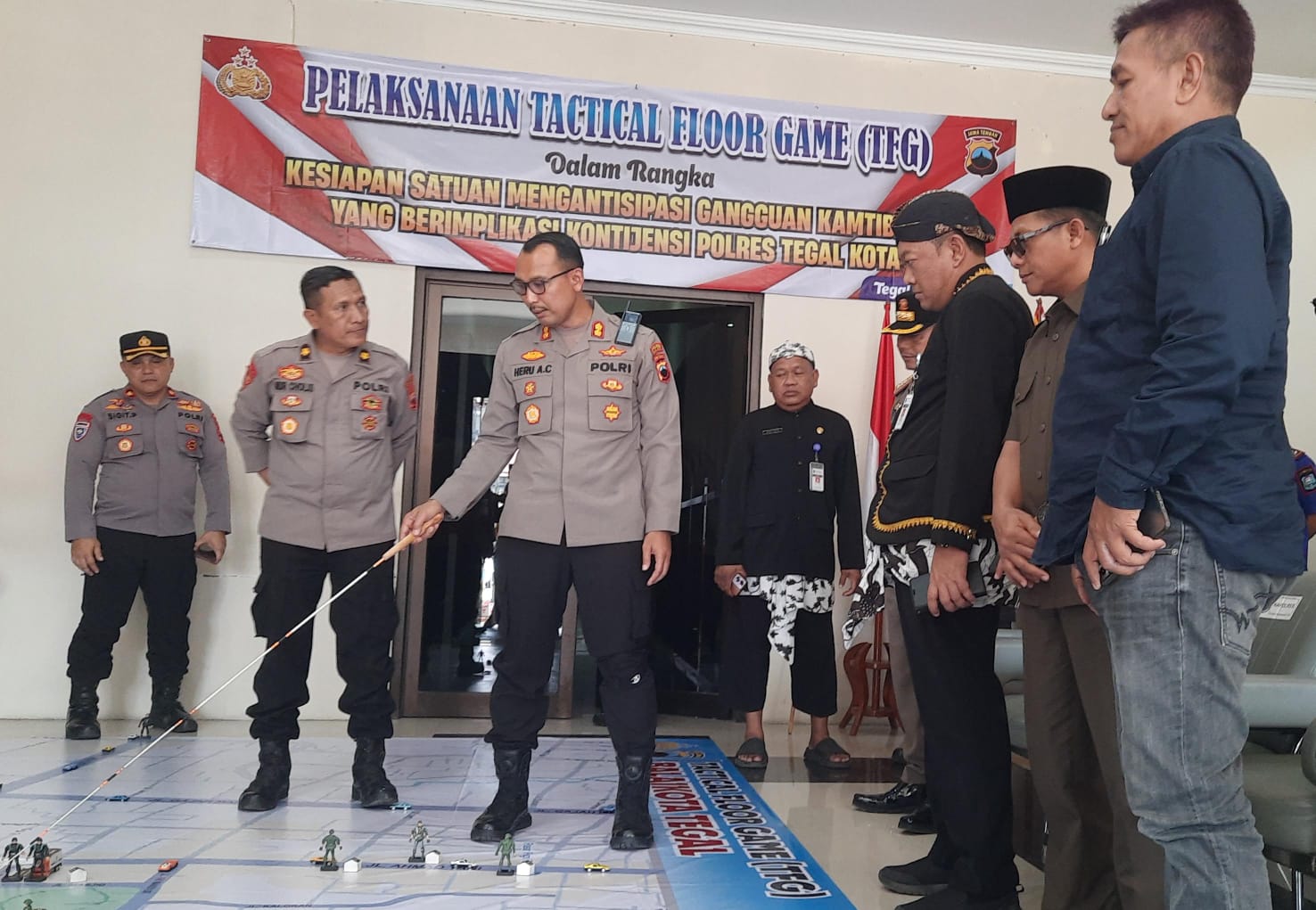 Antisipasi Aksi Mayday di Tegal, Polisi Gelar TFG dan Simulasi