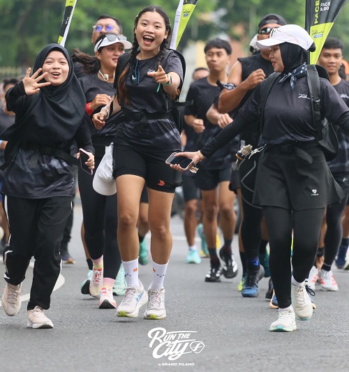 Yamaha Grand Filano Gelar Run The City di Kudus, Ratusan Pelari Nikmati Indahnya Kota Kretek