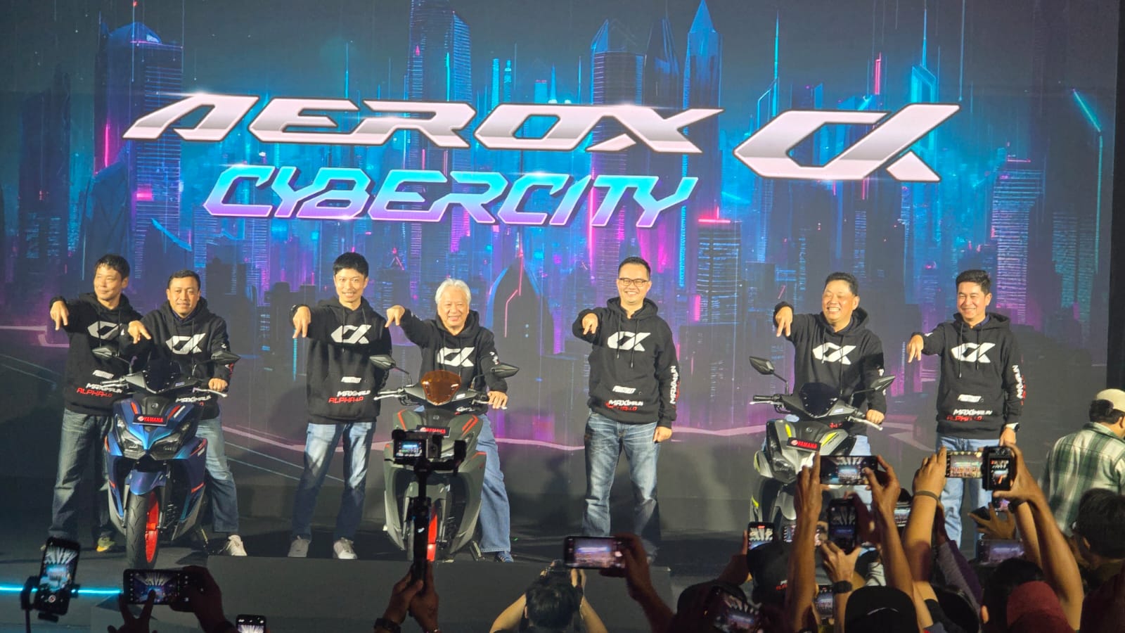 Sarat Teknologi Canggih, Yamaha Aerox Alpha Siap Dobrak Market Sport Scooter Indonesia