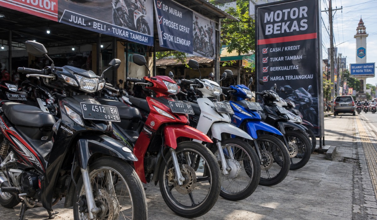 5 Motor Bebek Bekas di Tegal yang Harganya Stabil untuk Harian