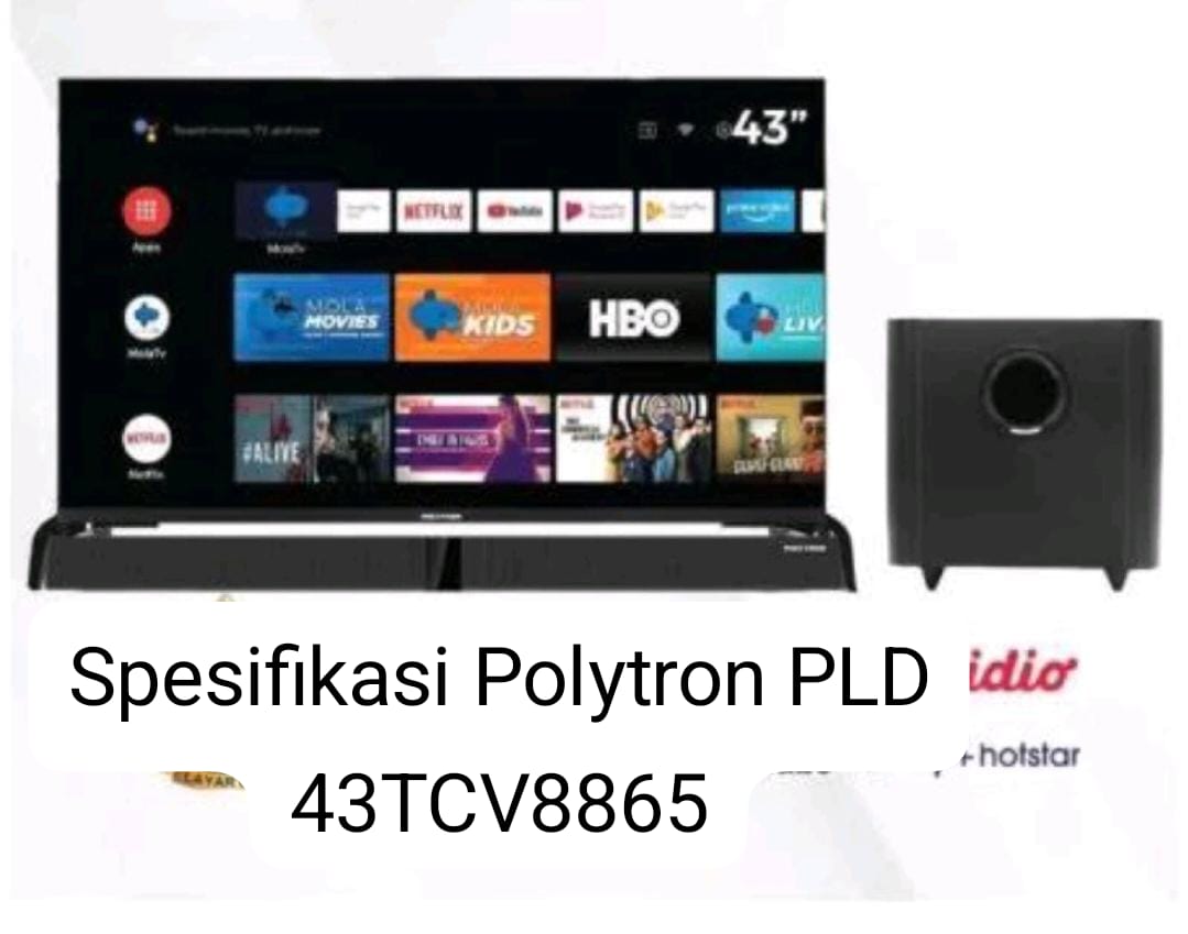 Polytron Smart Lite Cinemax Digital TV 43 Inch Gemparkan Pasar Digital TV, Ini Spesifikasinya! 