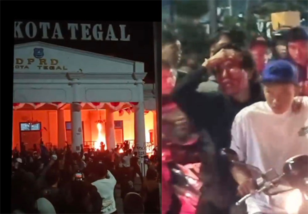 9 Orang Jadi Korban Demo di Kota Tegal