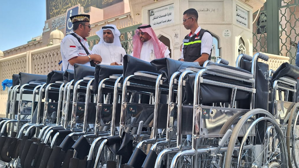Puncak Haji 2023, Kursi dan Mobil Golf Disiapkan Pemerintah untuk Layani Lansia  