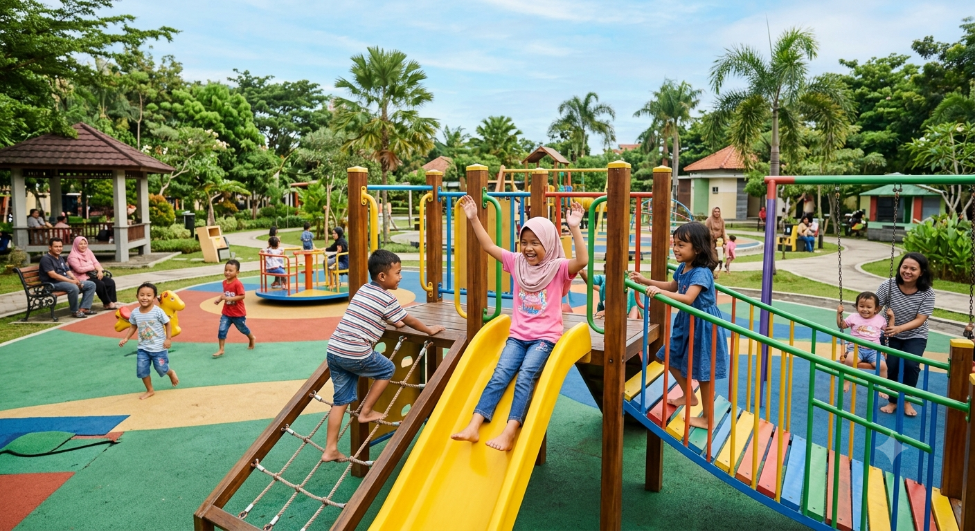 Rekomendasi Taman Bermain Anak di Tegal Terbaik Paling Seru