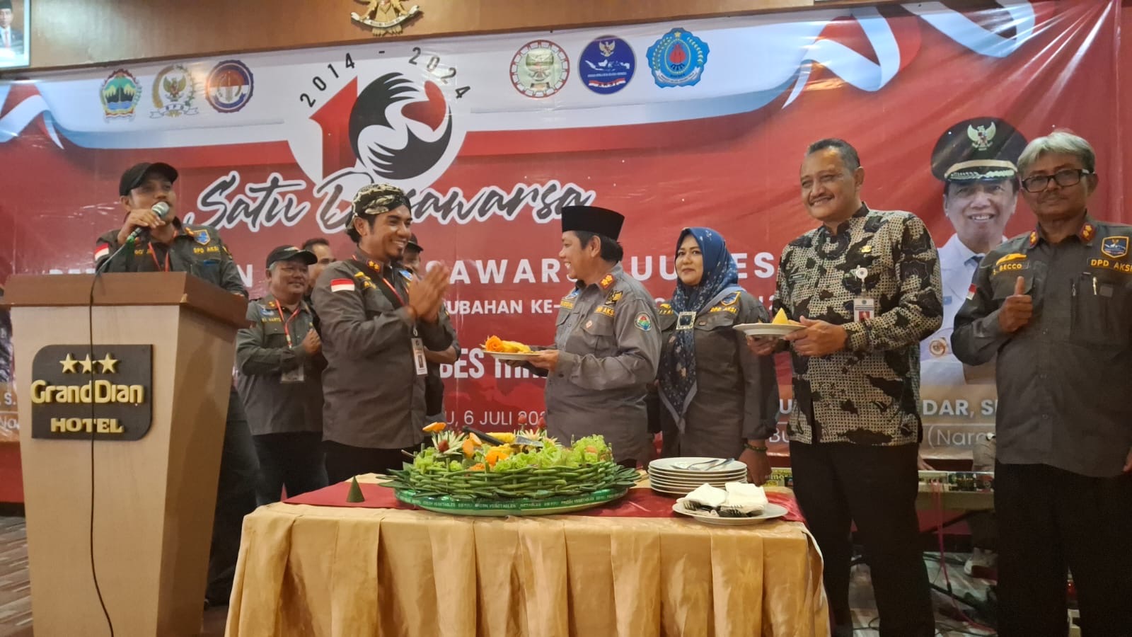 Hadir di Peringatan Satu Dasawarsa UU Desa, Ini Pesan Pj Bupati Brebes