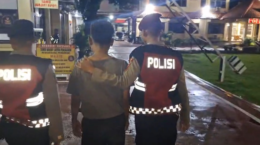 Berniat Serang Polisi, Anggota Gangster di Brebes Babak Belur Dimassa