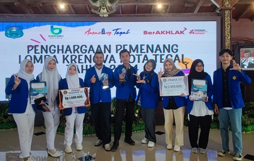 Mantap Jiwa! Mahasiswa Poltek Harber Borong Juara Krenova Kota Tegal