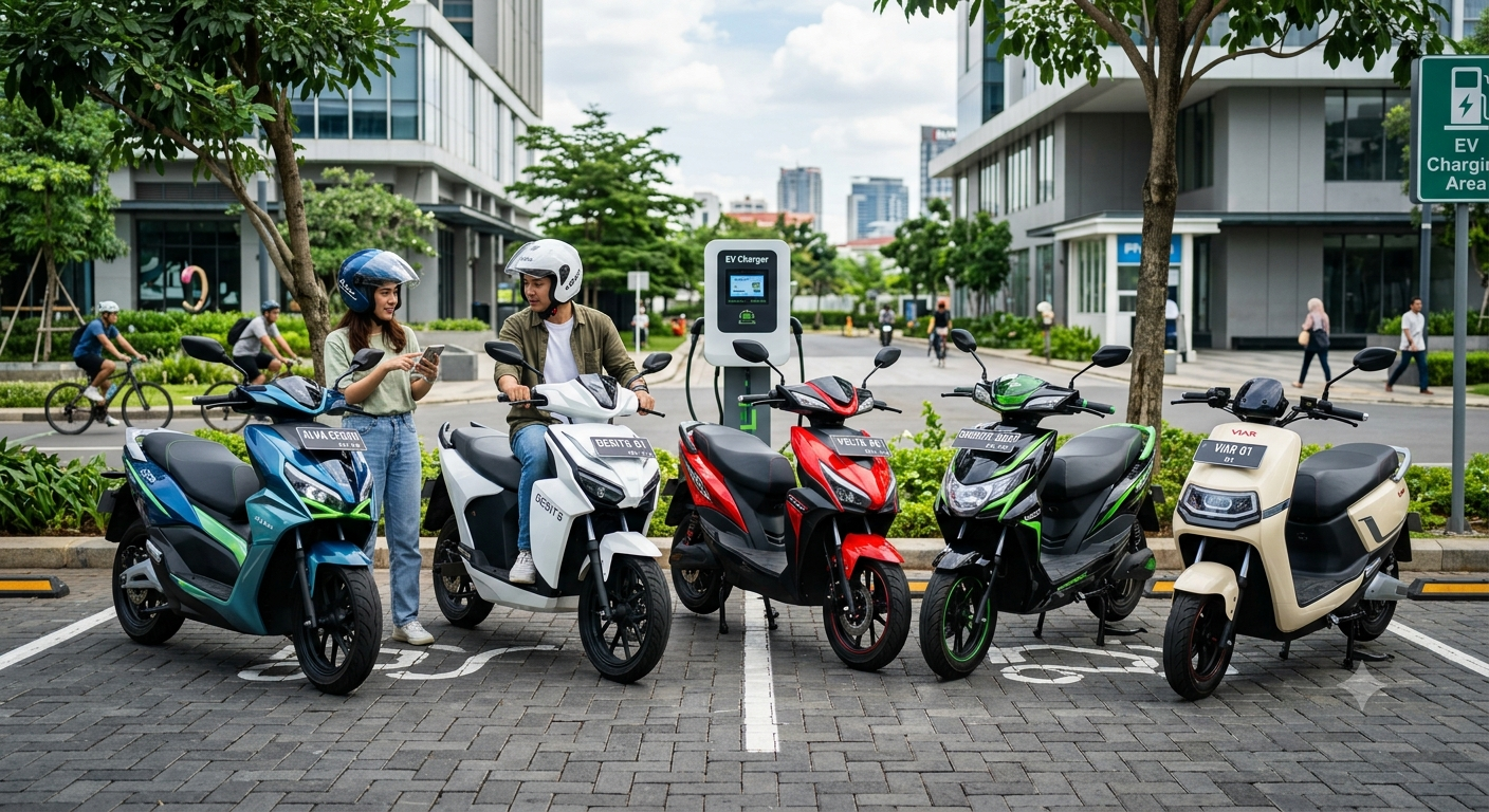 Daftar Motor Listrik Terlaris Ini Bikin Industri Gempar