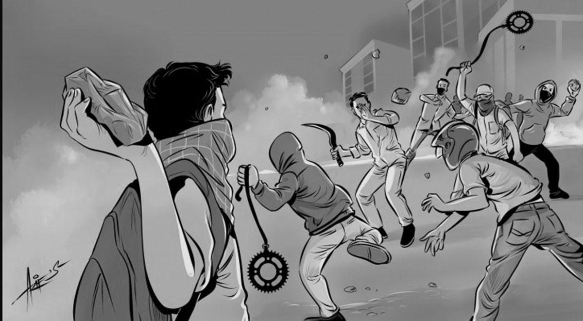 Tawuran Remaja Nyaris Pecah di Desa Plumbungan Kabupaten Tegal, 9 Orang Berhasil Diamankan