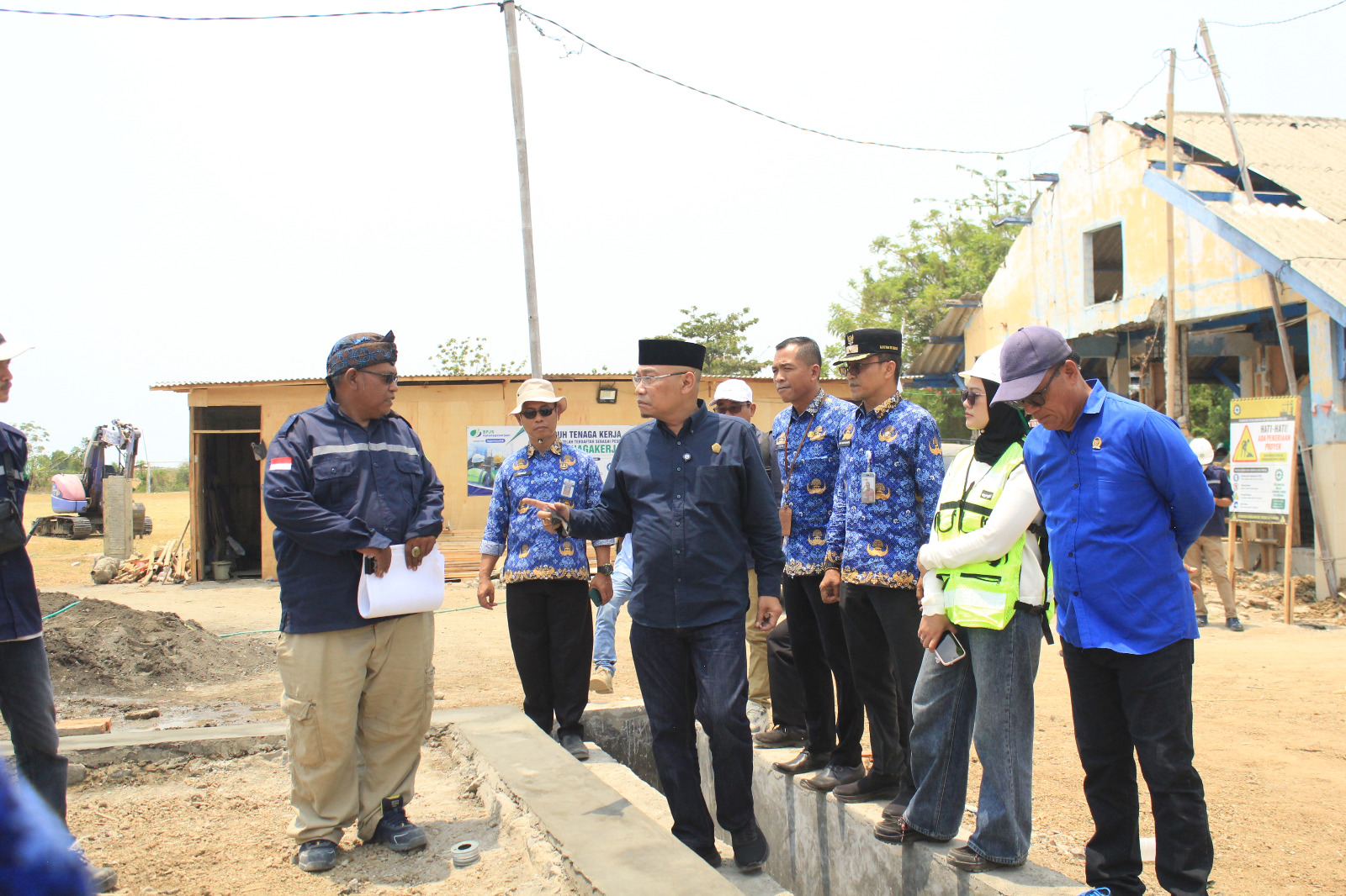 Komisi II DPRD Brebes Kawal Pembangunan KNMP