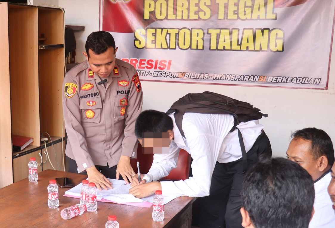 Video Tawuran Pelajar di Tegal Viral di Medsos, Polisi Gercep Lakukan Hal Ini