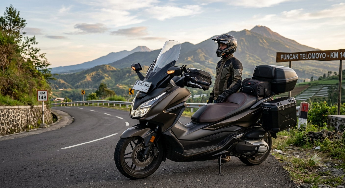 Pilih motor Honda Forza 250 2022 bekas Buat Touring Nyaman!