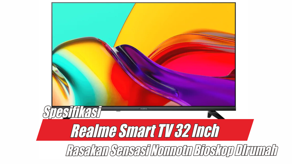 Harga Rp 3 Jutaan, Realme Smart TV 32 Inch Hadirkan Sensasi Menonton Bioskop di Rumah
