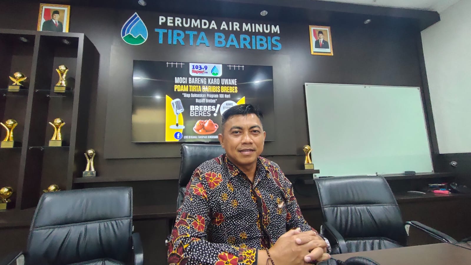 Dukung 100 Hari Kerja Bupati, PDAM Brebes Bakal Lakukan Hal Ini