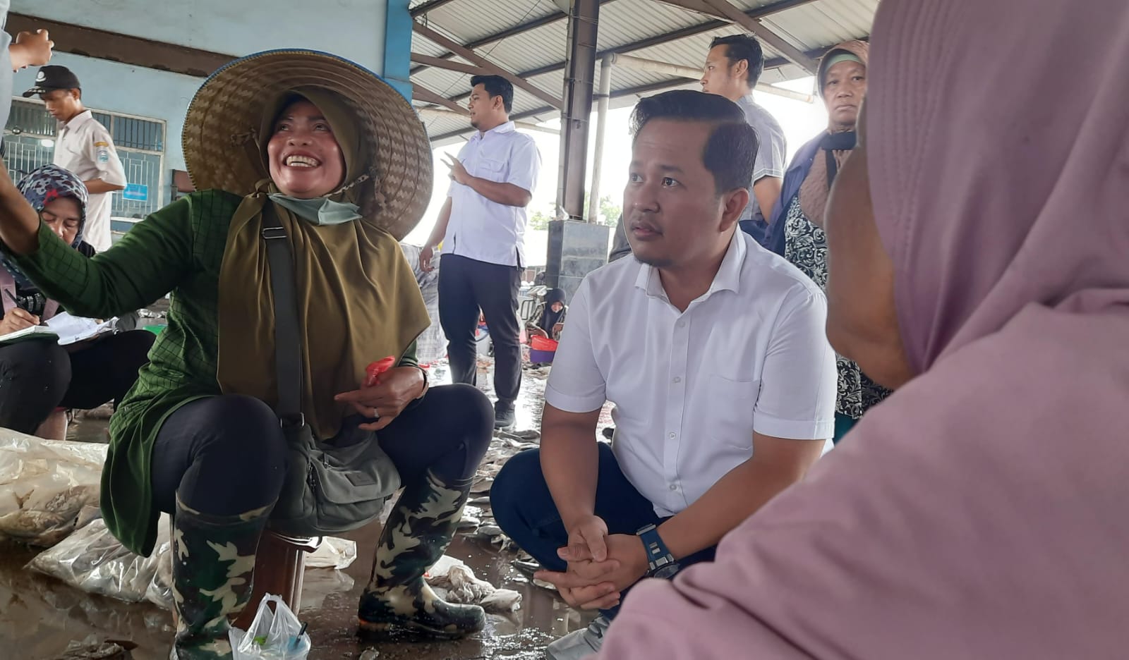 Ke TPI Jongor Tegal, Faruq-Ashim Tawarkan Program Stabilisasi Harga Ikan